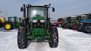 John Deere 6110R 2016R [upl. by Rdnaskela]