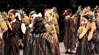 Colegio Margil Bailable Flor de Piña Oaxaca [upl. by Anelet285]