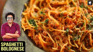 Spaghetti Bolognese  Pasta Bolognese  Italian Special  Spaghetti Recipe By Chef Varun Inamdar [upl. by Lexi894]