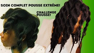 🌿294 SOIN COMPLET POUSSE EXTRÊME ET VOLUME  CHALLENGE POUSSE  NOËL  ROODORGANICS [upl. by Caneghem]