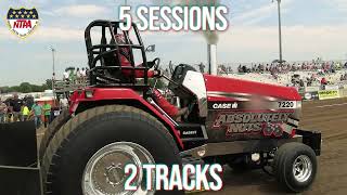 Rockwell Iowa NTPA Grand National Truck and Tractor Pulling event August 13 [upl. by Eyahc843]