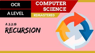 134 OCR A Level H446 SLR23  22 Recursion [upl. by Dolli]