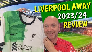 🔥 New LIVERPOOL 2324 Nike Away Kit Review [upl. by Adnaram412]