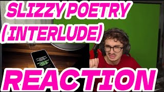 slizzy poetry interlude lyric video  Cash Cobain  Reaction [upl. by Silado]