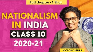 Nationalism in India Class 10 One Shot  Preboards Preparation  202021 [upl. by Volnak]