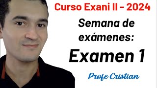 Exani II 2024  Semana de exámenes  Examen 1 [upl. by Wadsworth]