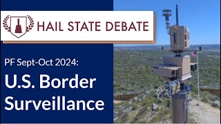 Public Forum  Border Surveillance  SeptOct 2024 [upl. by Rimola]