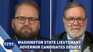 Washington state lieutenant governor candidates debate Full Debate [upl. by Enala]