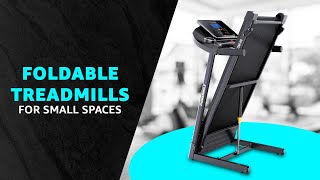 Foldable Treadmills for Small Spaces foldabletreadmill treadmill treadmillreviews [upl. by Haet]