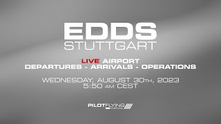 LIVE AIRPORT  STUTTGART  EDDS  STR   MULTICAM STREAM [upl. by Ahsienal]