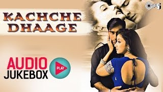 Kachche Dhaage Audio Jukebox  Ajay Devgan Manisha Koirala Nusrat Fateh Ali Khan [upl. by Aikit]