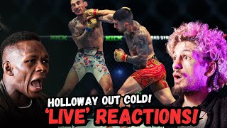 Fighters React to Ilia Topuria Knocking Out Max Holloway UFC 308 [upl. by Airogerg347]