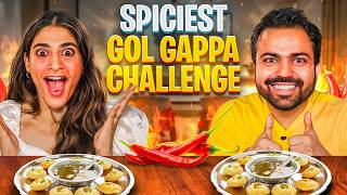 Extreme Spicy Golgappa Challenge  The Urban Guide [upl. by Aicyle]