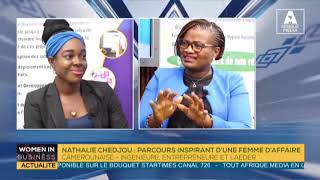 NATHALIE CHEDJOU  PARCOURS INSPIRANT DUNE FEMME DAFFAIRE CAMEROUNAISE [upl. by Elwira]