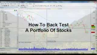 Lets Learn Amibroker How To Backtest A Portfolio Of Stocks In Minutes [upl. by Luar856]