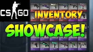 CS GO  My Inventory Showcase Hyper beast Bayonet Slaughter and More Rare CSGO Skins [upl. by Ajssatan]