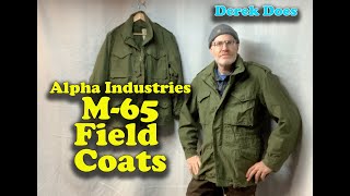 Vintage Alpha Industries M65 Field Coats  Jackets [upl. by Irved528]