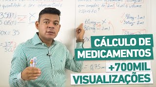 CÁLCULO DE MEDICAMENTOS 700MIL visualizações [upl. by Laurens]