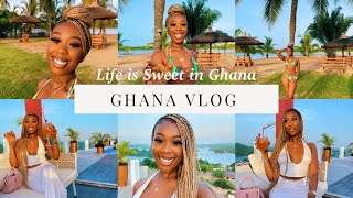 GHANA VLOG SERIES EP 6 Life Is Sweet in Ghana AquaSafari Adomi Bridge Bridgeview Resort FINALE [upl. by Beaston10]