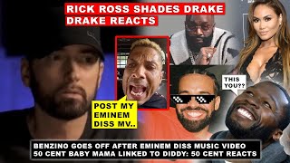 Benzino Heckles Rapper To Post Eminem DISS 😂 Rick Ross SHADES Drake Drake Speaks Out 50 Cent [upl. by Nuahc780]