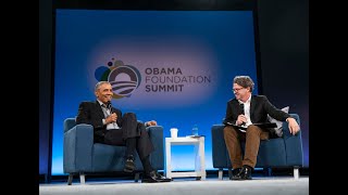 Author Dave Eggers in conversation with President Barack Obama [upl. by Rumney680]