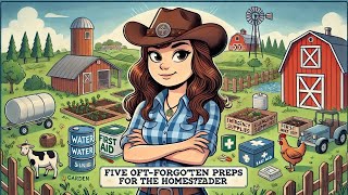 Five OftForgotten Preps for the Homesteader [upl. by Dane]