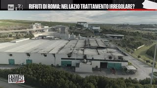 Rifiuti di Roma nel Lazio trattamento irregolare  FarWest 29012024 [upl. by Woodberry663]