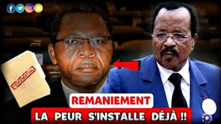 PAUL BIYA FACE AUX DÉCISIONS FATAL£S  LE REMANIEMENT QUI FAIT P£UR AUX MINISTRES [upl. by Wendalyn922]