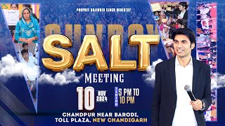 PROPHET BAJINDER SINGH MINISTRY 10 NOV SUNDAY EVENING CHURCH NEW CHANDIGARH MEETING LIVE [upl. by Mulligan]