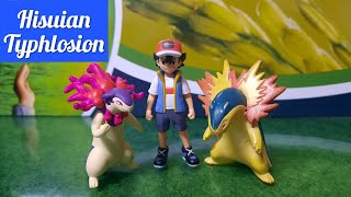 Hisuian Typhlosion Moncolle Pokemon Tomy Unbox [upl. by Jazmin830]