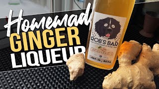 Simple GINGER LIQUEUR Recipe [upl. by Aan]