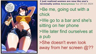 Anon Doesnt Like Terminally Online Women  4Chan Greentext Story [upl. by Lorain914]