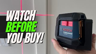 Watch BEFORE you Buy  BOSCH GLL5020 Cross Line Laser Self Leveling [upl. by Aleda]