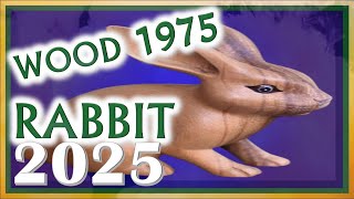 ✪ Rabbit Horoscope 2025  Wood Rabbit 1975  February 11 1975 to January 30 1976 [upl. by Ameg]