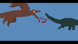 Microraptor VS Argentinosaurus [upl. by Tartaglia]