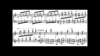 Camille SaintSaëns  Etude Op 111 No 6 audio  sheet music [upl. by Ceevah]