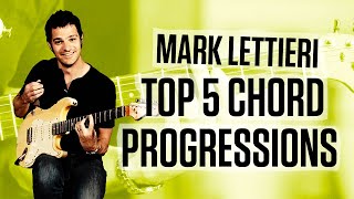 TOP 5 Chord Progressions according to Mark Lettieri [upl. by Suckow]