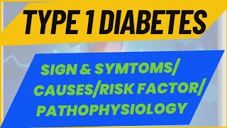 Diabetes Mellitus I type 1 diabetes mellitus I pathophysiology [upl. by Addie82]