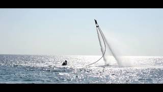 FLYCAPTAIN  RIVIERA BEACH  LUCAS SARTORE  FLYBOARD WITH DUAL IMPELLER [upl. by Blaise]