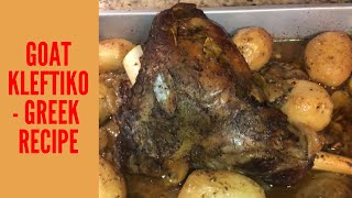 Goat Kleftiko  Famous Greek Recipe  How to make Goat Kleftiko [upl. by Vitoria]