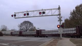 Pratt Avenue Railroad Crossing 1 Huntsville AL [upl. by Anatsirhc383]