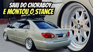 COROLLA COM RODAS MONOBLOC DE MERCEDES PROJETO CLEAN [upl. by Ahearn]