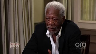 Morgan Freeman Calls Out Monsanto in Defense of Bees  Larry King Now  OraTV [upl. by Regni432]