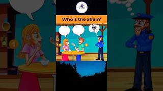 Can you solve find the alien 👽 please 🙏 riddleswizard riddles alien quiz trending [upl. by Barnet]