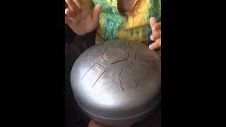 Beginner lesson for tankdrum handpan [upl. by Oriane542]