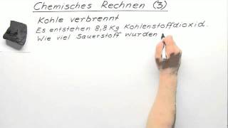 Chemisches Rechnen 3  Chemie  Allgemeine und anorganische Chemie [upl. by Kerrison]