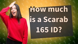 How much is a Scarab 165 ID [upl. by Zetrok]