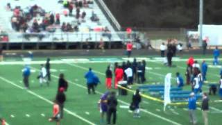 Bryant Hornets Relays  4 X 100m 5075 [upl. by Nnahtur]