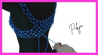 COME FARE UNA CANOTTIERA O UN TOP IN PARACORD tank top in paracord [upl. by Allerym]