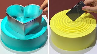 Easy amp Quick Cake Decorating Tutorials for Everyone  Yummy Chocolate Cake Decorating Recipes [upl. by Eylrac]